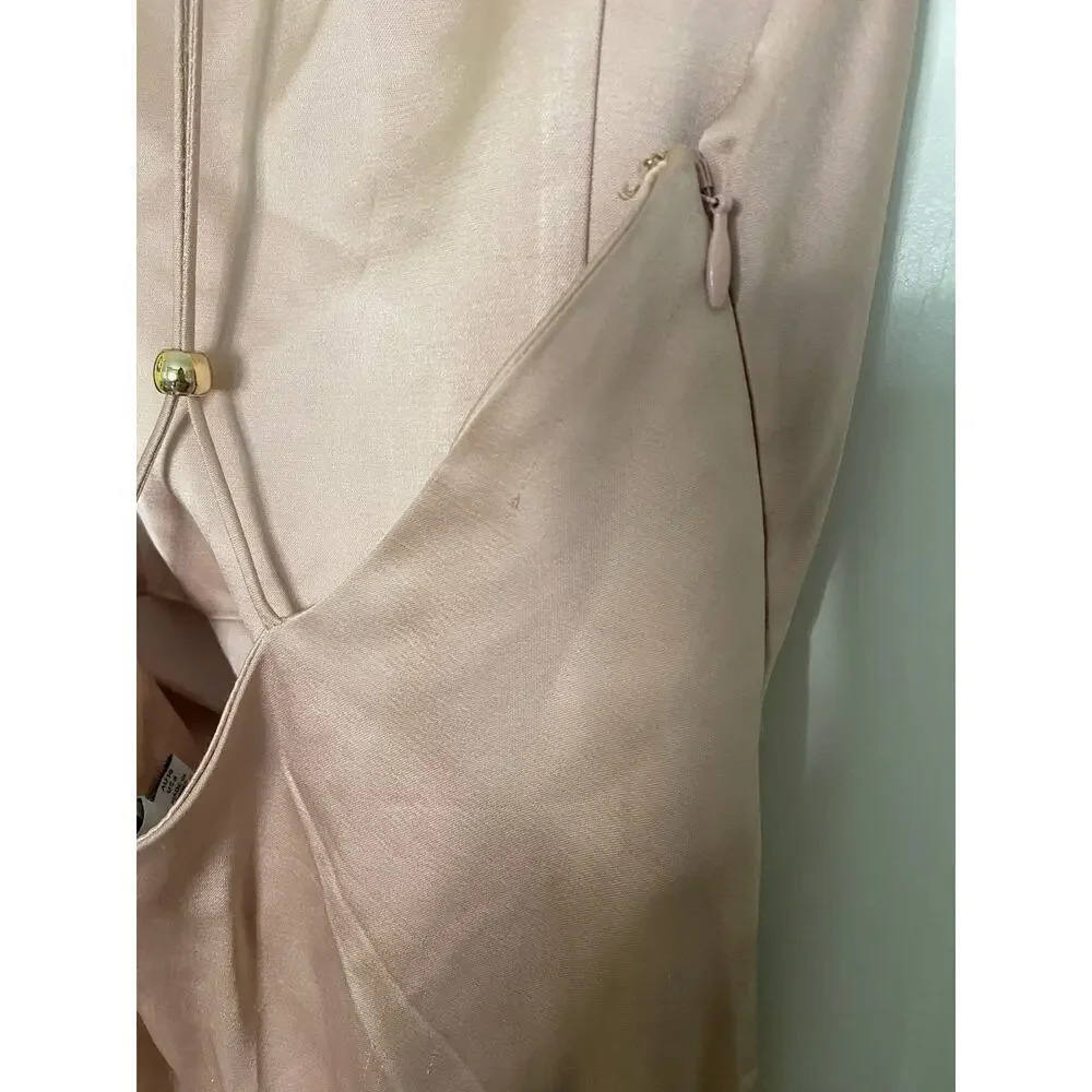 SIGNIFICANT OTHER One Another Asymmetric Hem Cocktail Midi Dress Size 6 - Picture 5 of 16